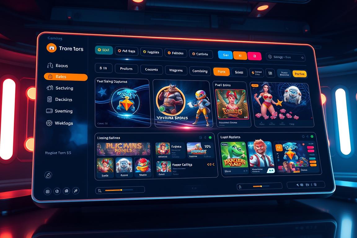 giao diện cổng game đổi thưởng